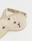 "Martini" Silk Sleep Eye Mask - Champagne