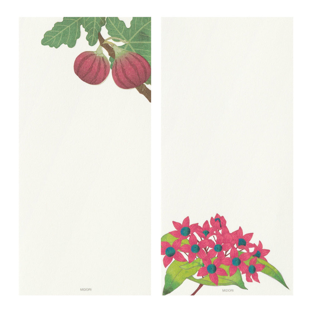 Message Letter Pad - 609 AUTUMN FRUITS
