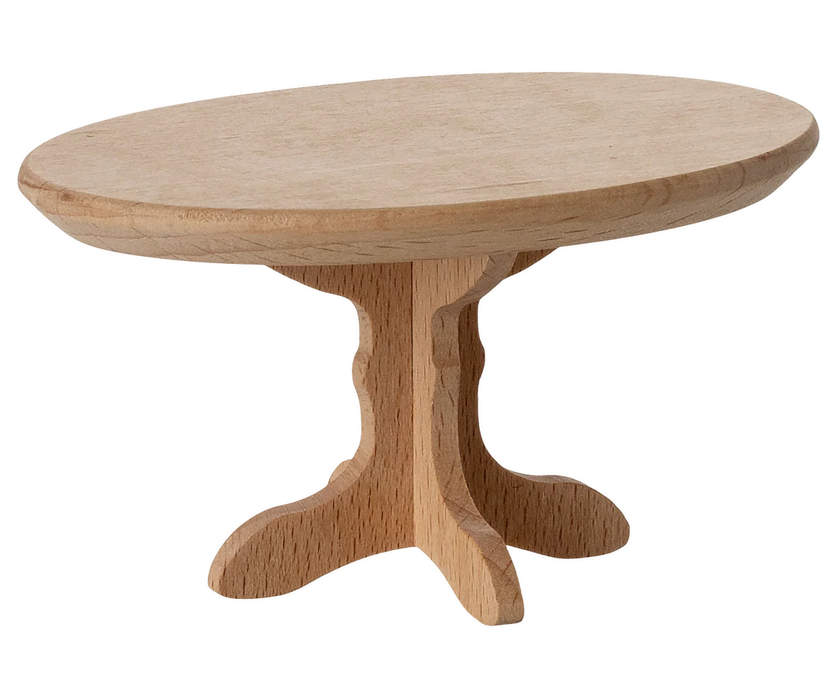 Oval Dining Table, Mouse - Nature
