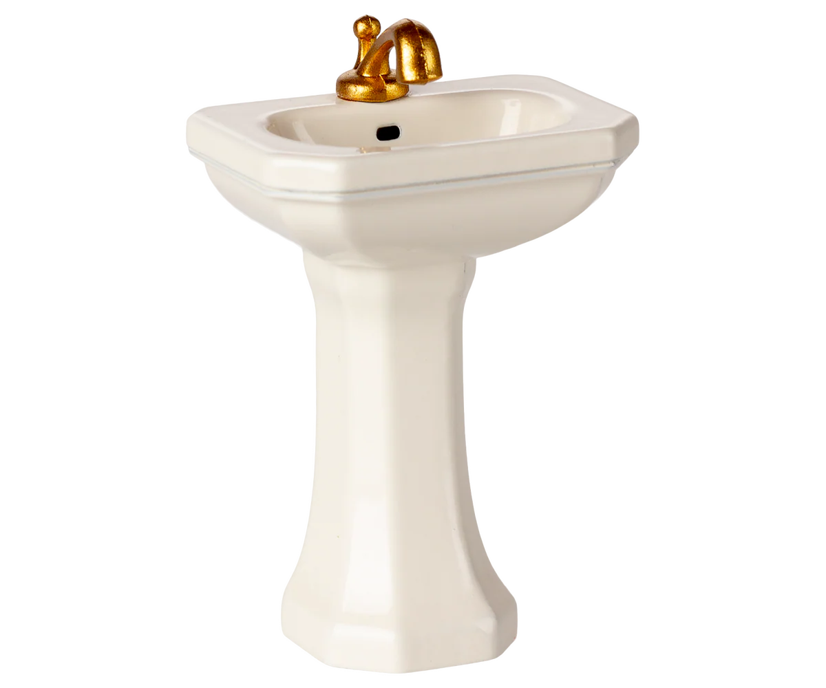 Bathroom Sink, Mouse - Off White