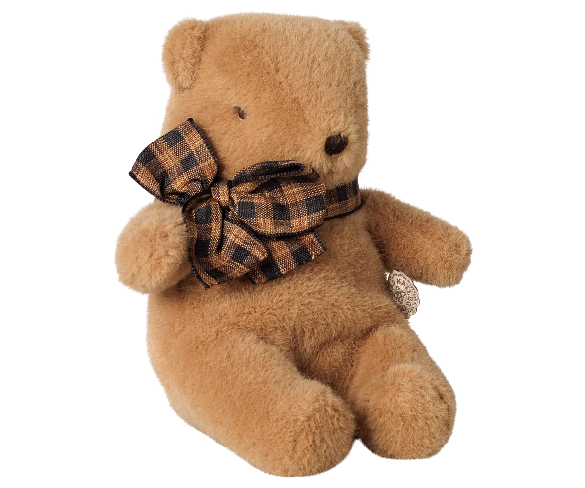 Teddy bear plush, Mini - Mushroom