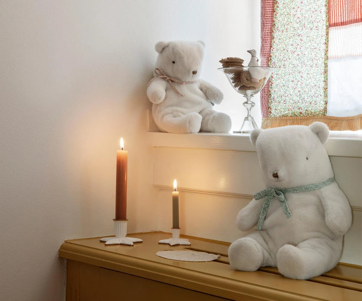Teddy bear plush, Small - White
