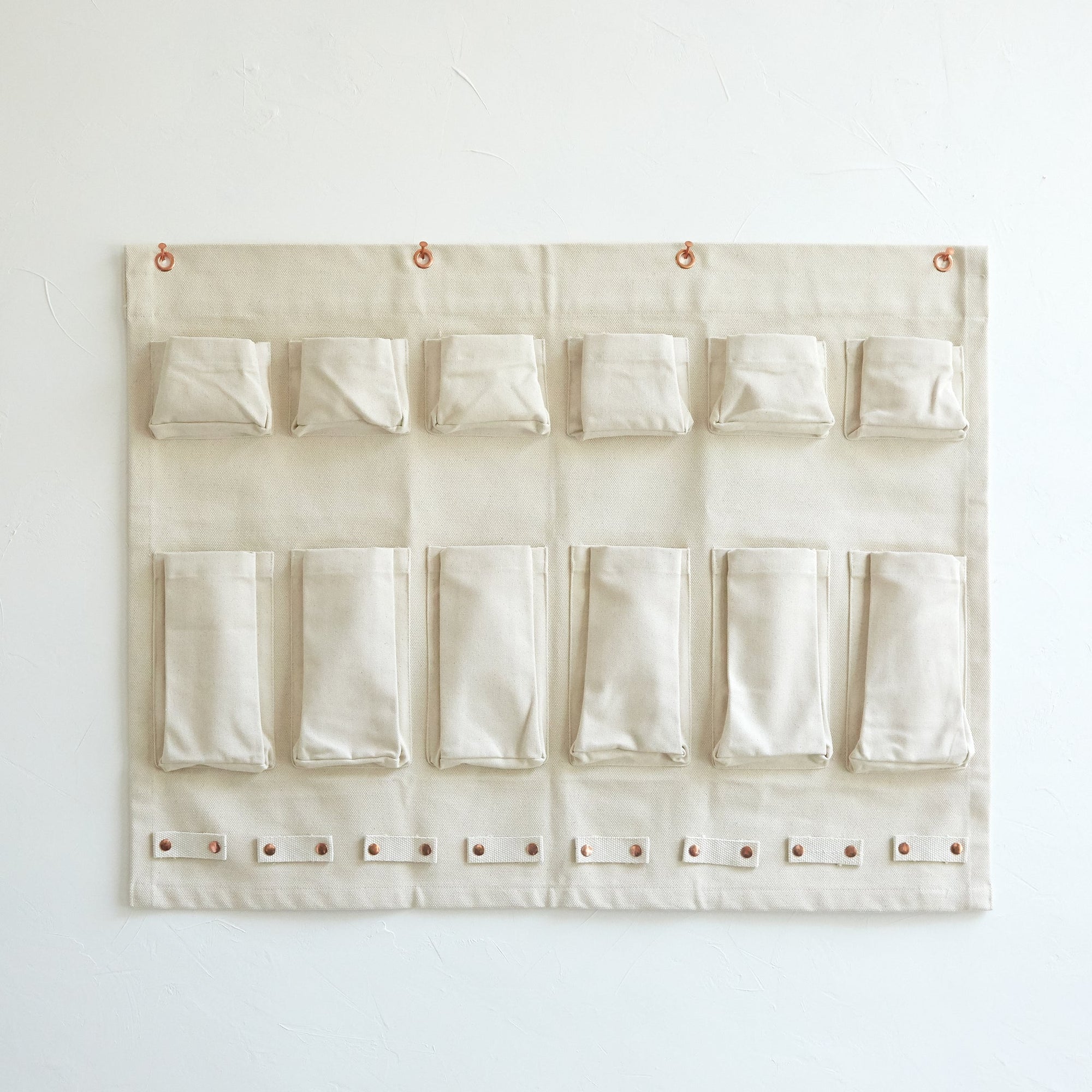 Canvas Half-Wall Organizer