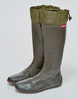 Pokeboo Packable Rubber Rain Boot - Charcoal