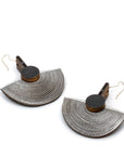 Looming Mirage Earrings - Silver