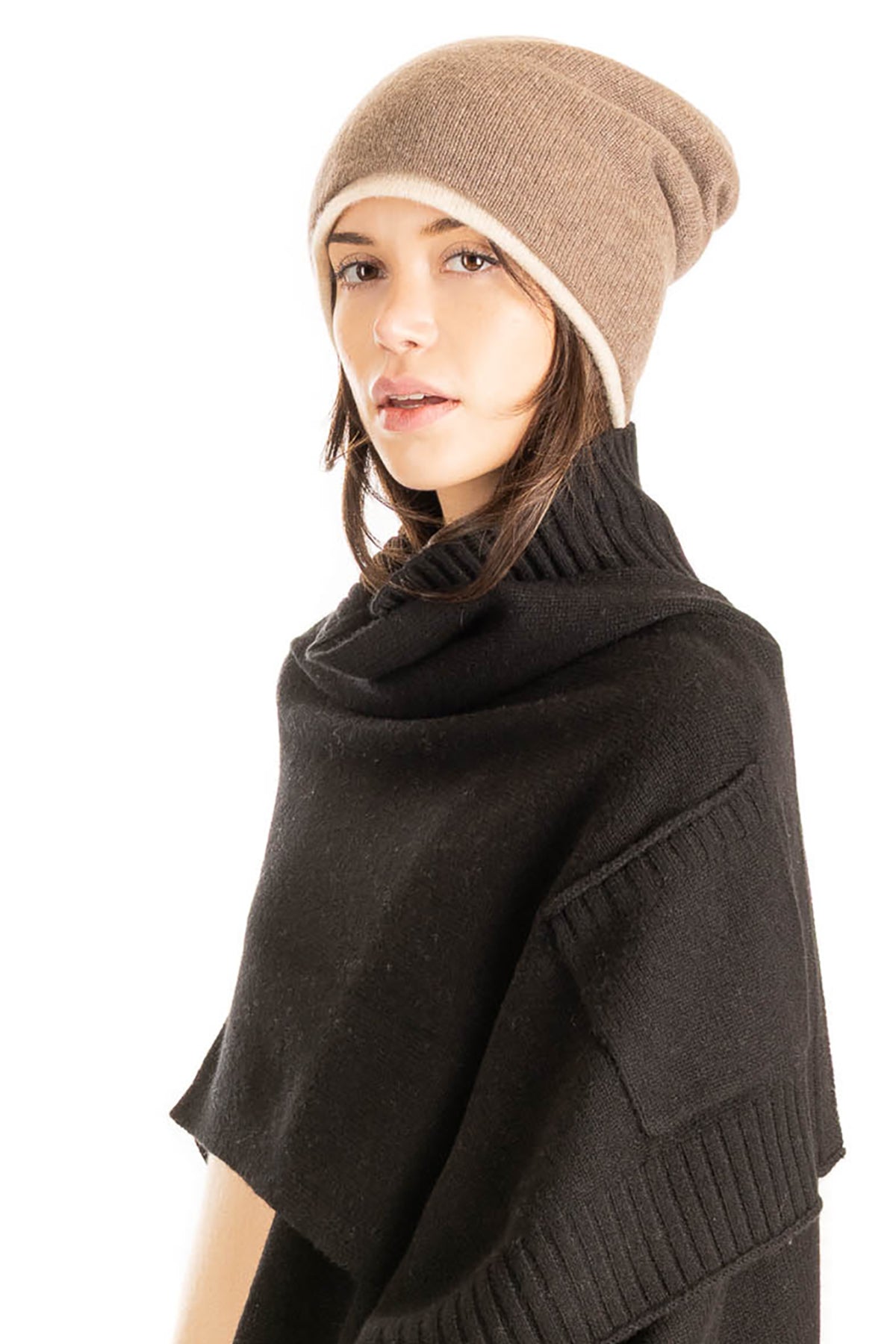Slouchy Cashmere Beanie