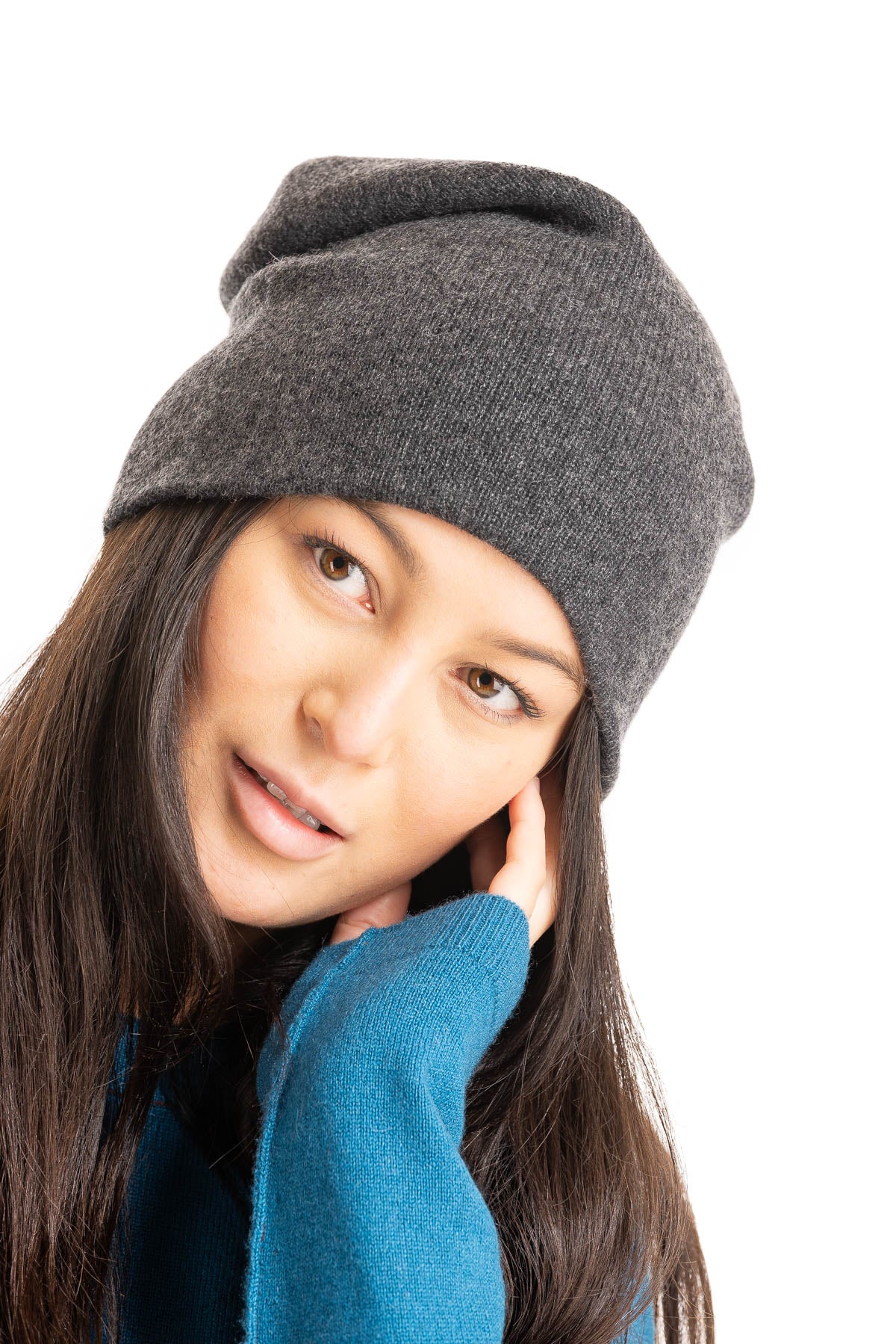 Slouchy Cashmere Beanie