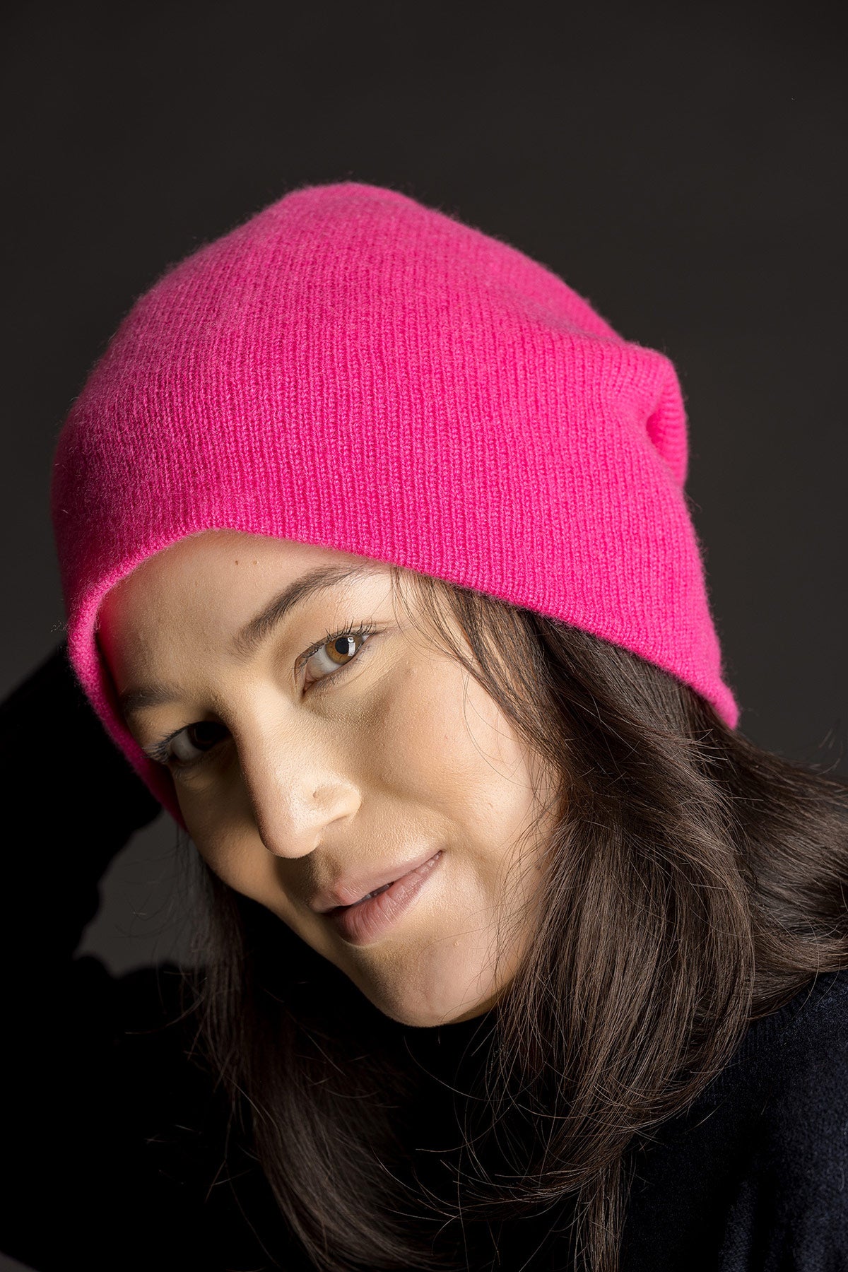 Slouchy Cashmere Beanie