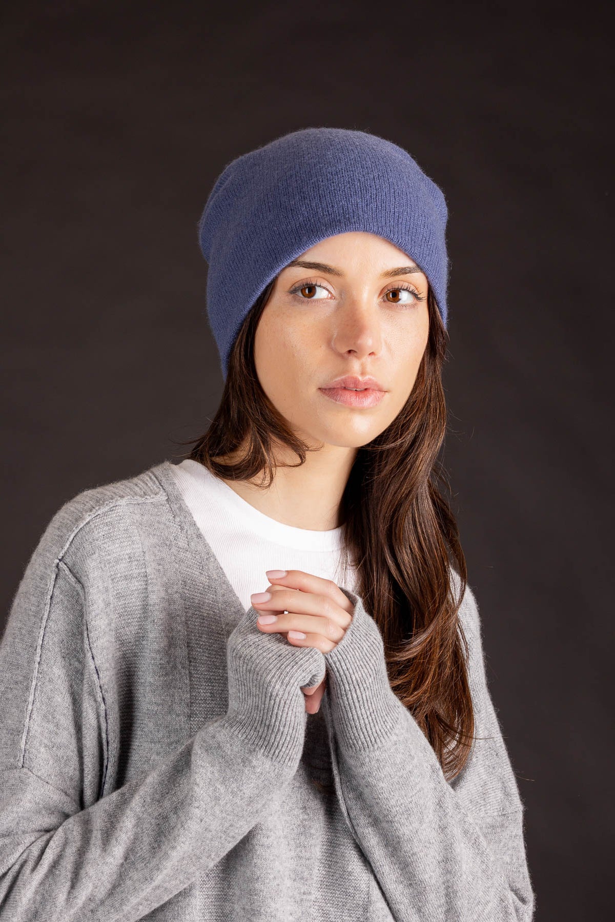Slouchy Cashmere Beanie