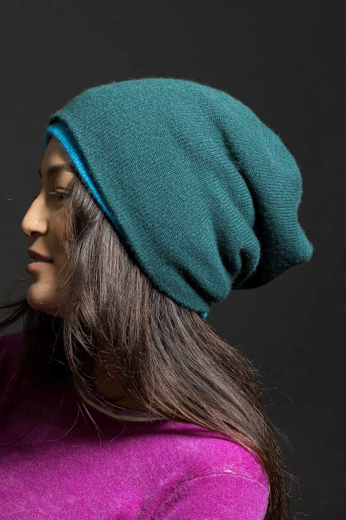 Slouchy Cashmere Beanie