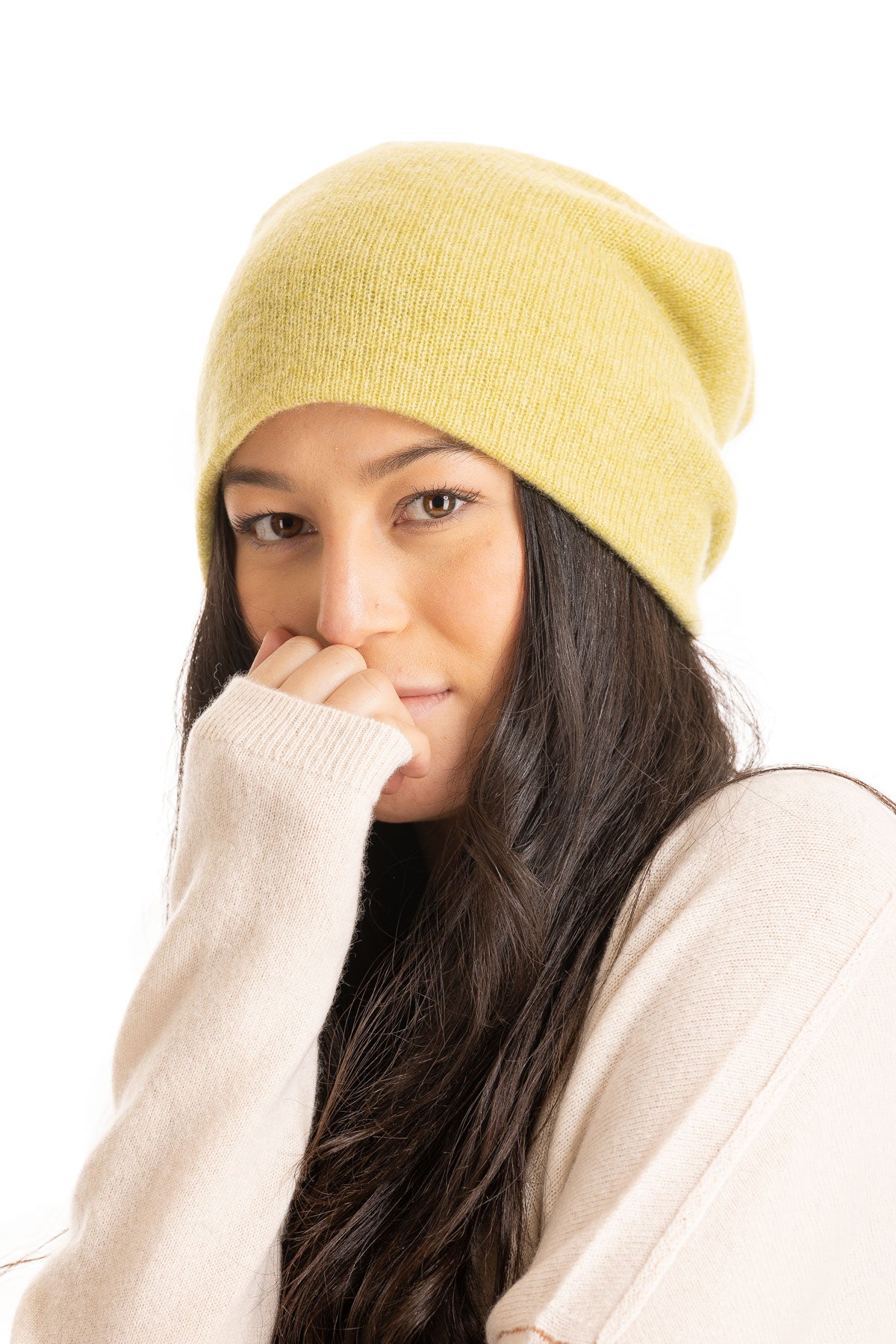 Slouchy Cashmere Beanie