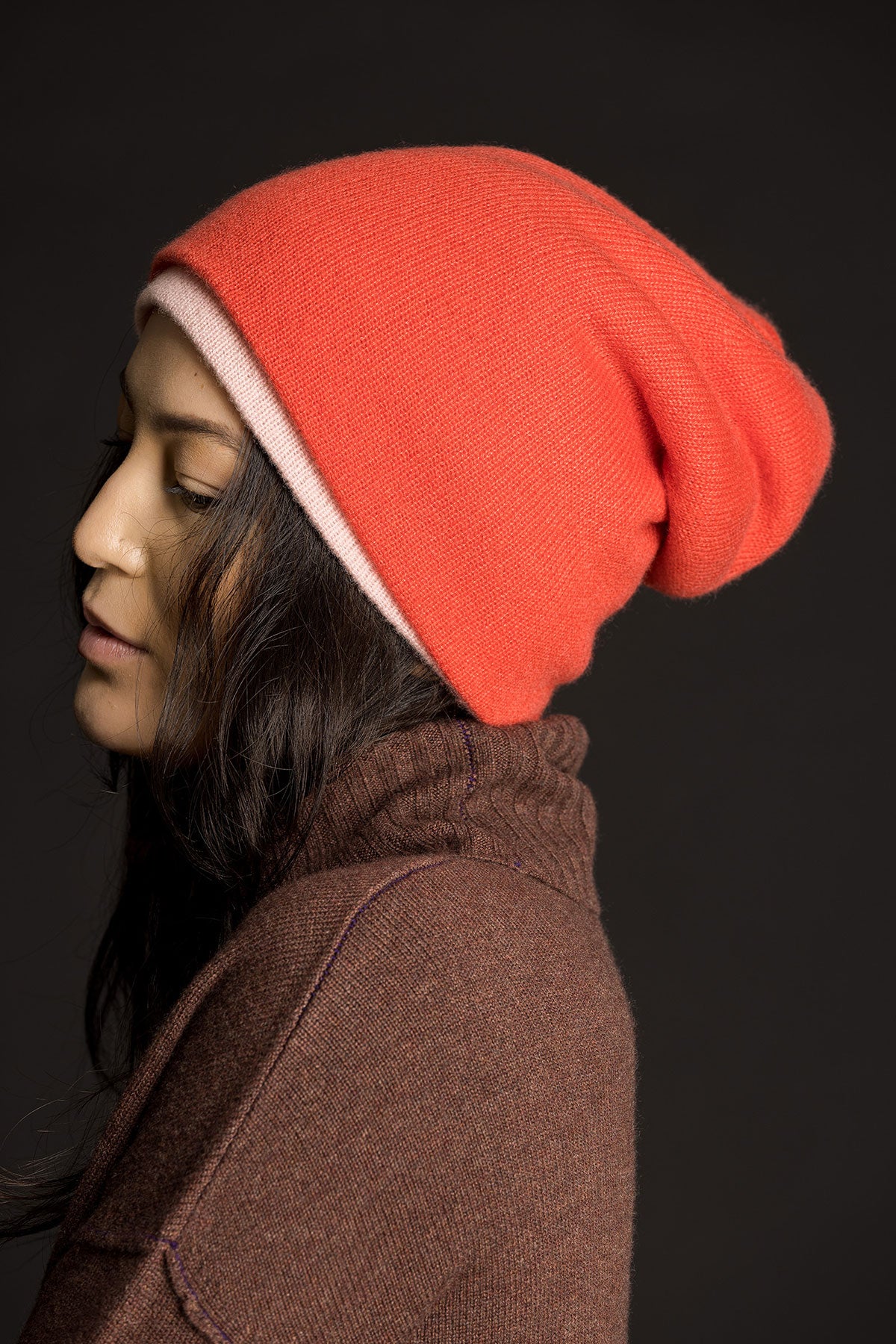 Slouchy Cashmere Beanie