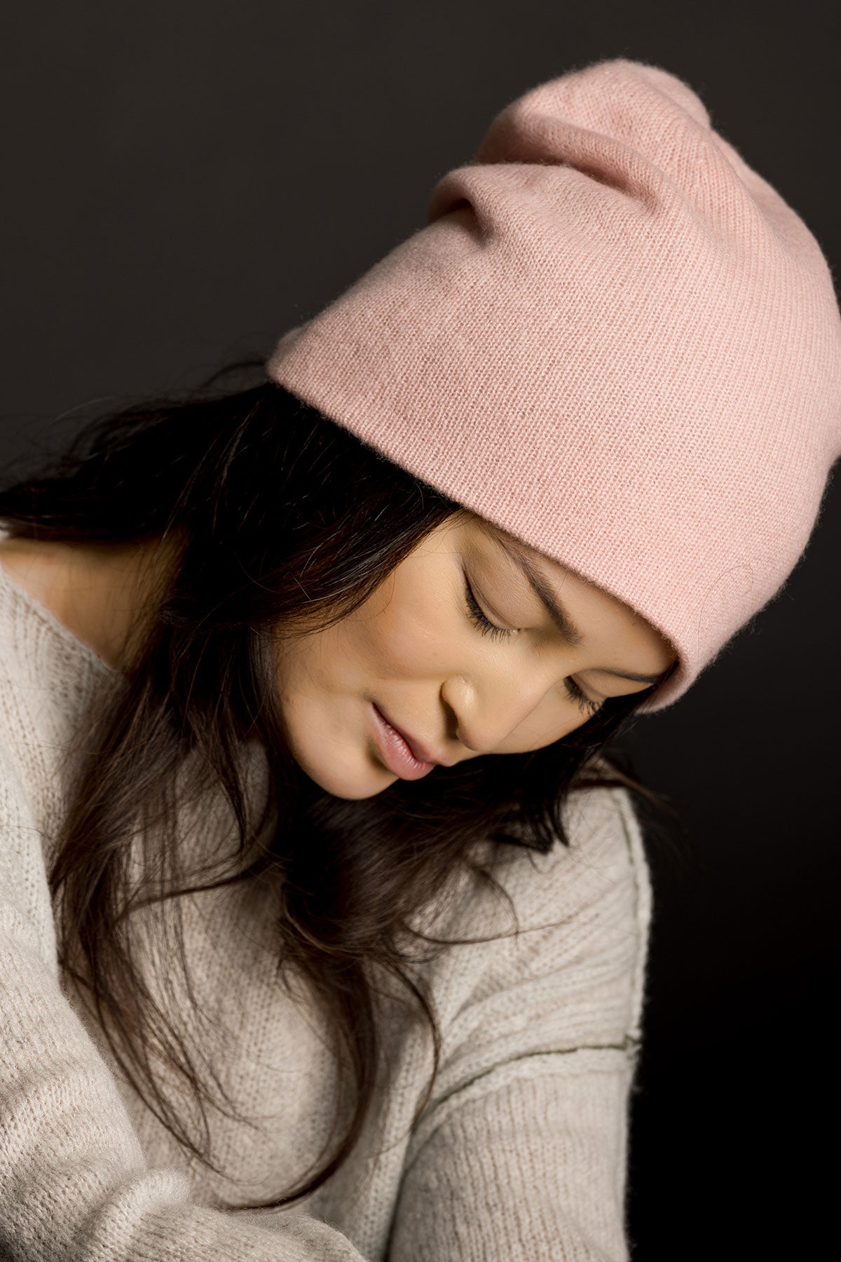 Slouchy Cashmere Beanie