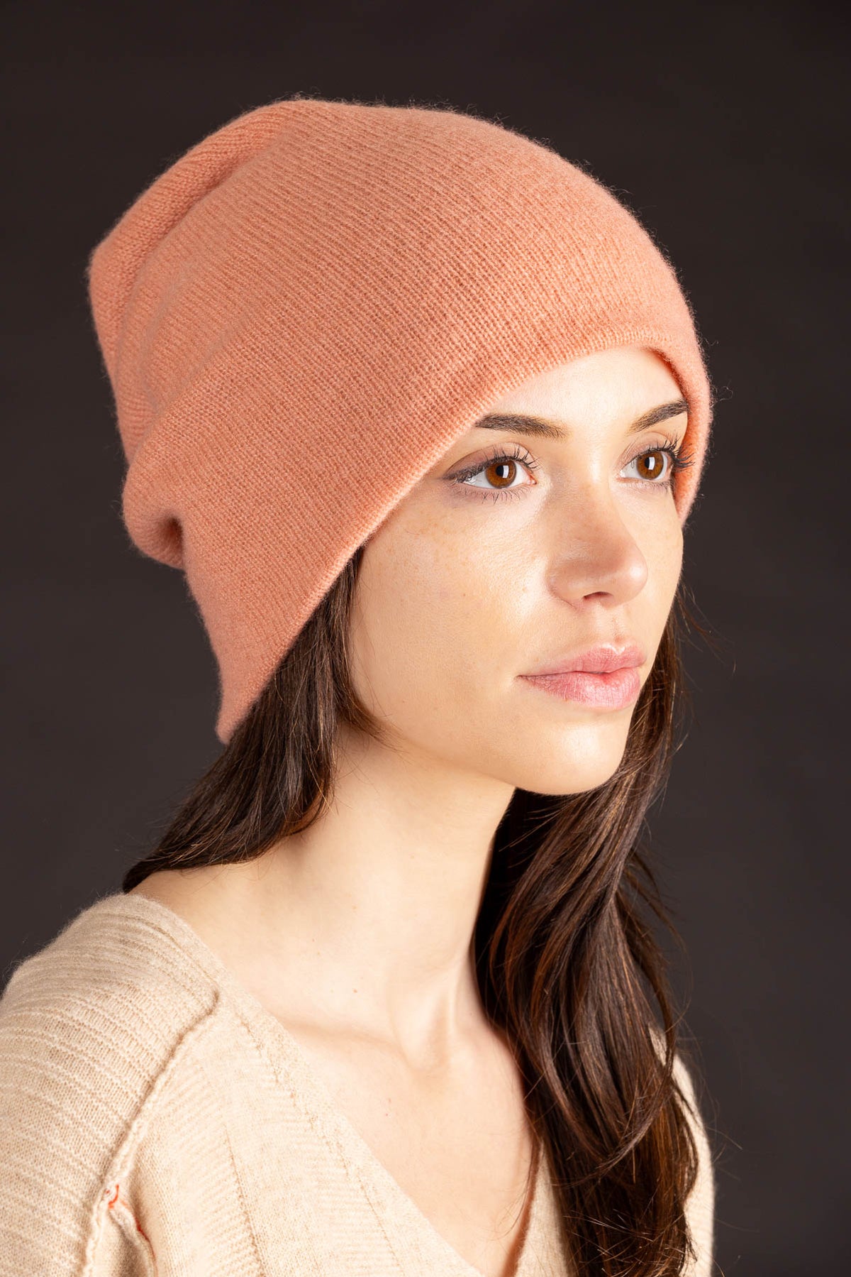 Slouchy Cashmere Beanie