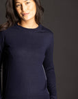 F327 L/S Crew - Navy