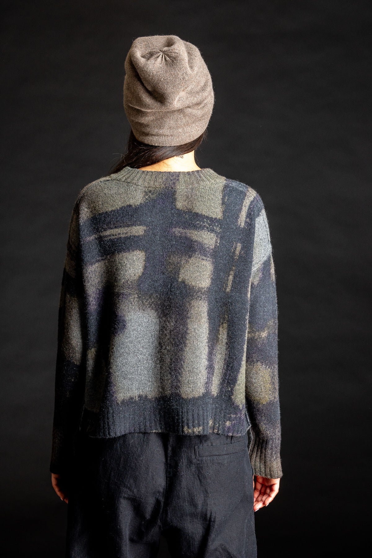 Painted Plaid Crew SHADOW