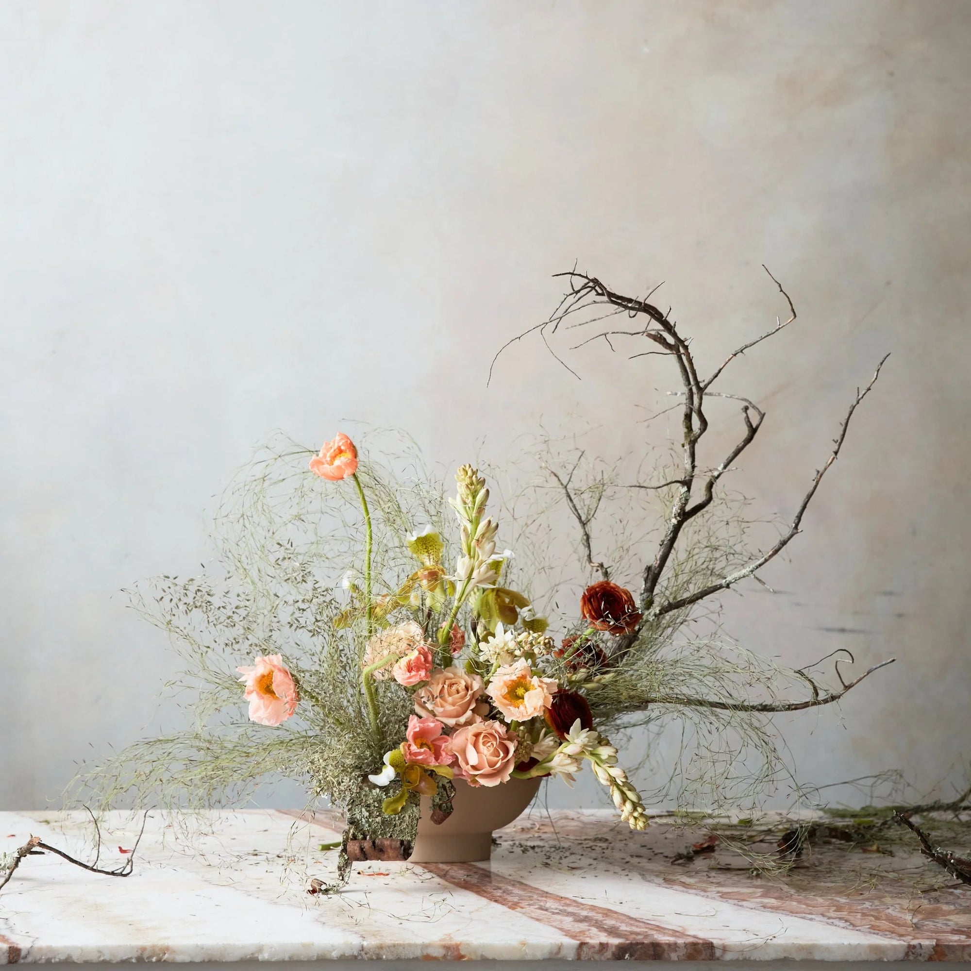Ceramic Compote Vase