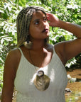 Looming Mirage Earrings - Silver