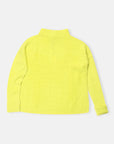 Cashmere Shaker Pullover - Neon