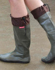 Pokeboo Packable Rubber Rain Boot - Olive