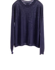 S405 L/S Relaxed Crew - Navy
