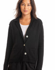 S448B Three Button Jacket - Black