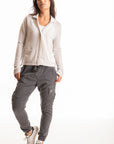 S448B Three Button Jacket - Cool Grey