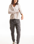 S448B Three Button Jacket - Cool Grey
