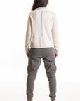 S448B Three Button Jacket - Cool Grey