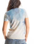 S454P Painted Crew S/S - Morning Sky