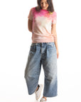 S454P Painted Crew S/S - Rose