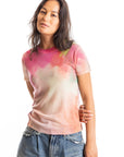 S454P Painted Crew S/S - Rose
