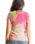 S454P Painted Crew S/S - Rose