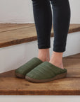 Subu Nannen Outdoor Slippers : Olive