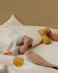 Teddy Rattle - Dusty Coral