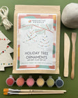 Holiday Ornaments Clay Kit-  Stocking Stuffer Gift