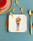 All you need is flowers | StoryTiles art on tile