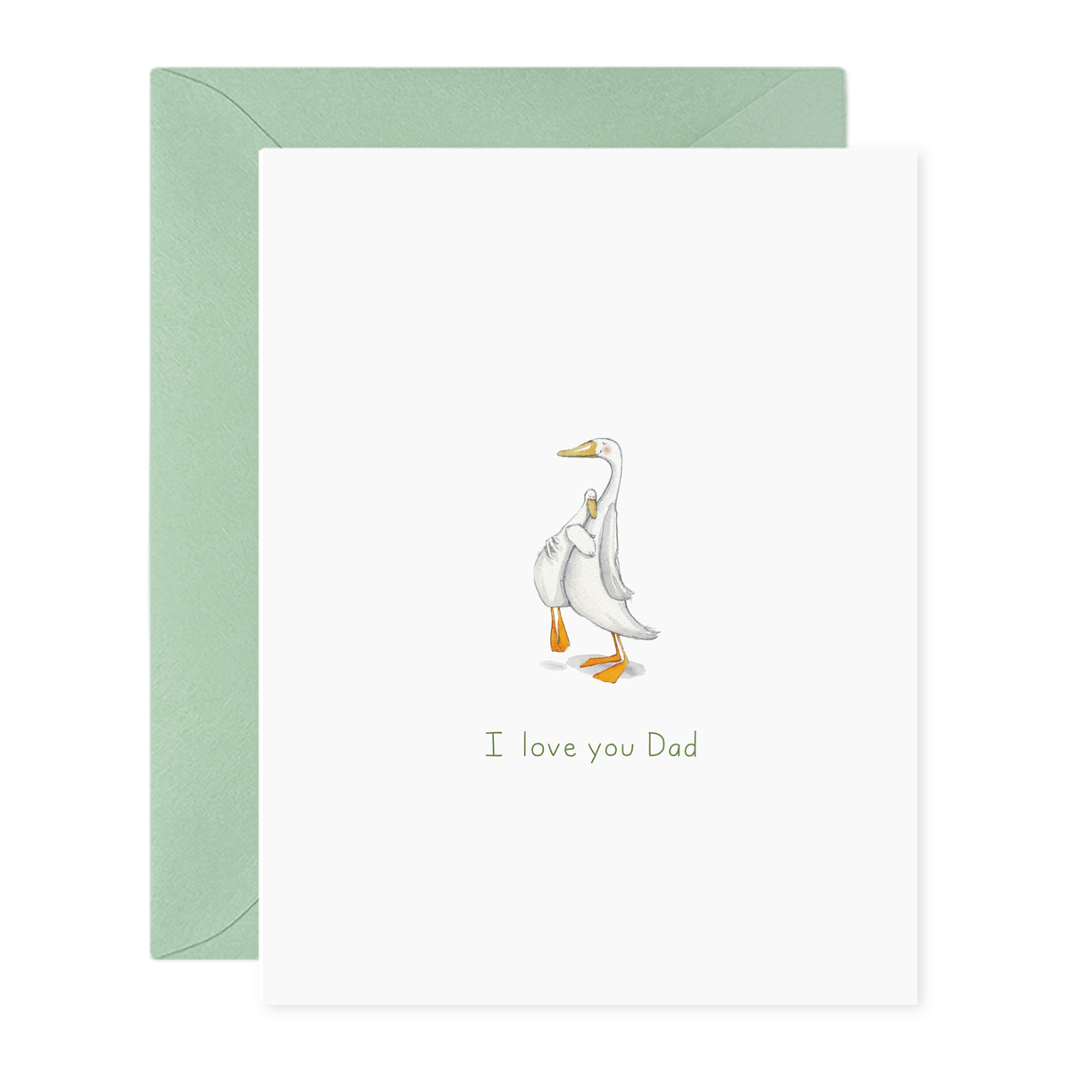 I Love You Dad Greeting Card