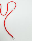 The Khadi Necklace - Red