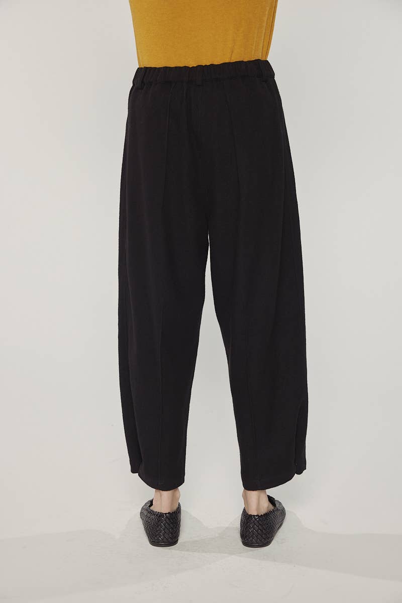 Wool blend Pintuck Pants