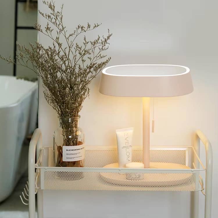 Mirror Lamp - Rechargeable Cosmetic Vanity Mirror / Table Lamp