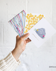 Grad Book Stack Greeting Card