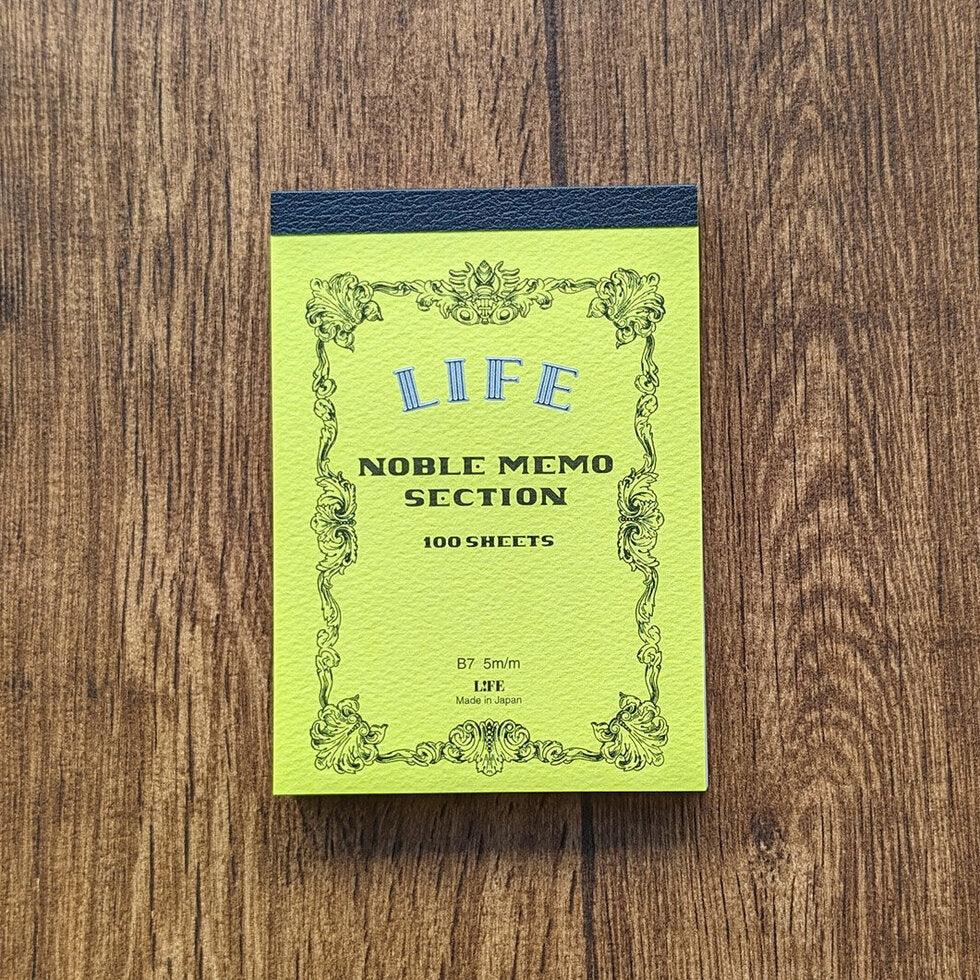 LIFE Noble Memo - B7 - Limited Citron