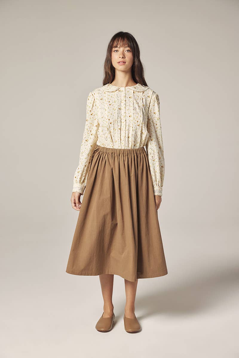 Romantic Peter Pan Collar Shirt