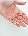 The Karo Necklace Orange Sunset
