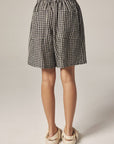 Gingham Easy Shorts