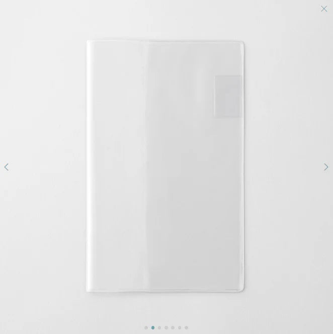 MD Notebook Clear Cover B6 (New)