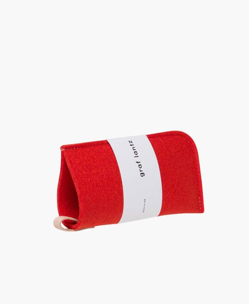 Eyeglass Sleeve - Orange