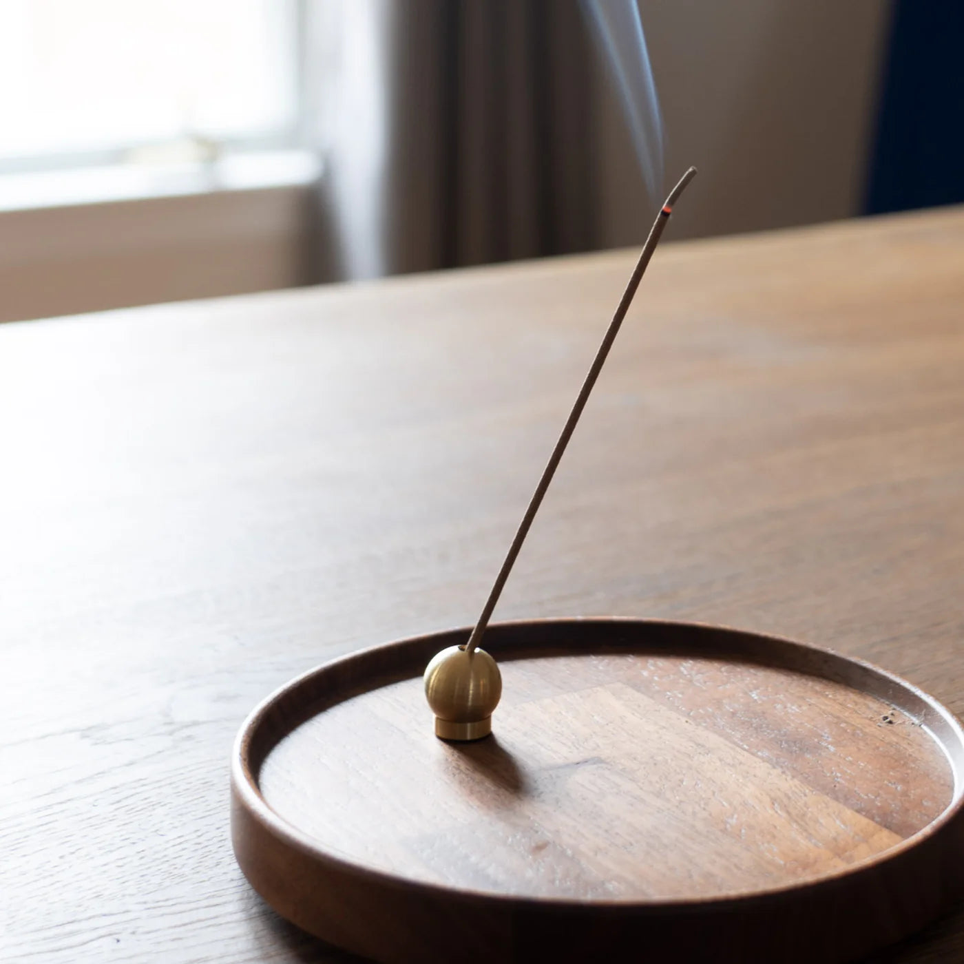 Ball Incense Holder : Brass