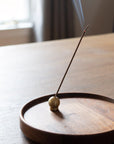 Ball Incense Holder : Brass